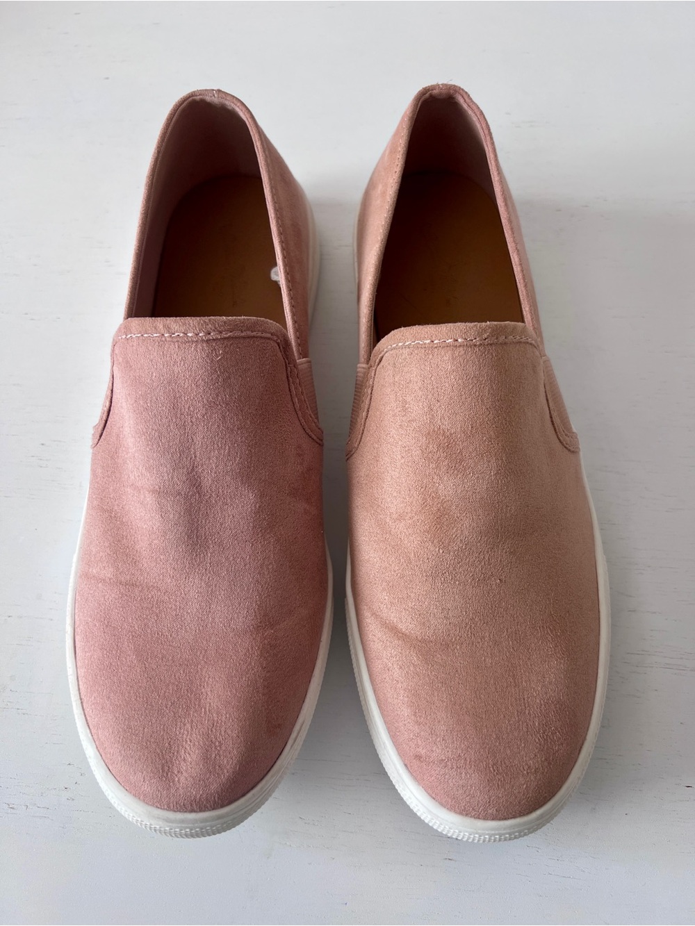 Universal Thread Women's Slip-On Moccasins in Rose and Blush